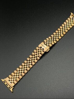 Apple Style Replacement Jubilee Steel Bracelet (Rose Gold)